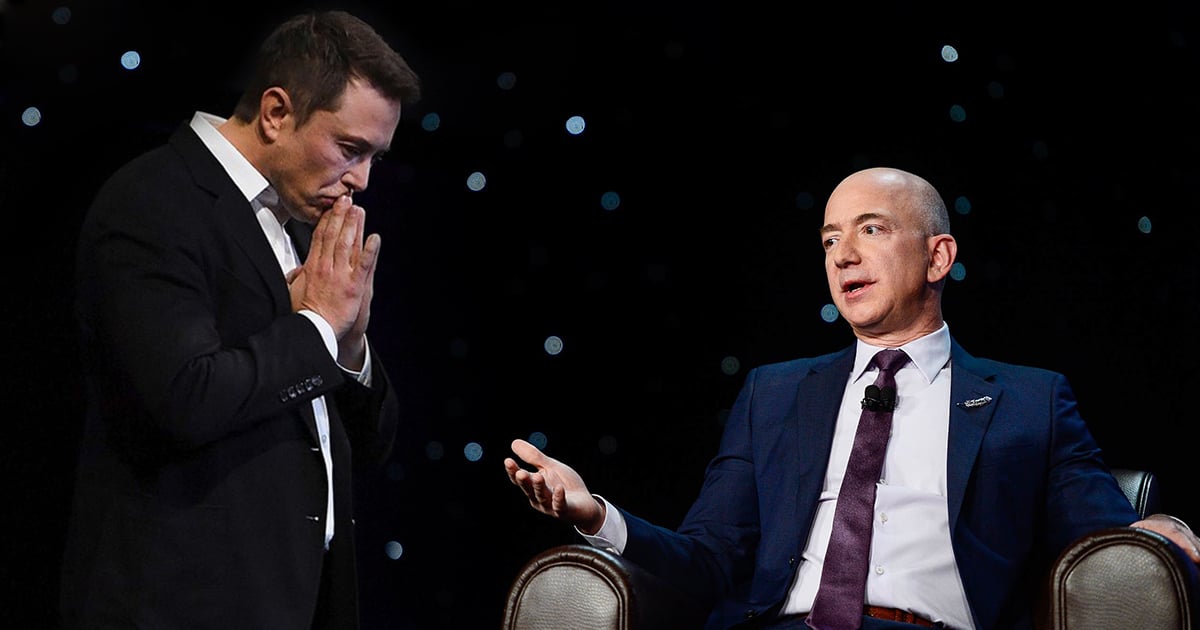 Musk et Bezos