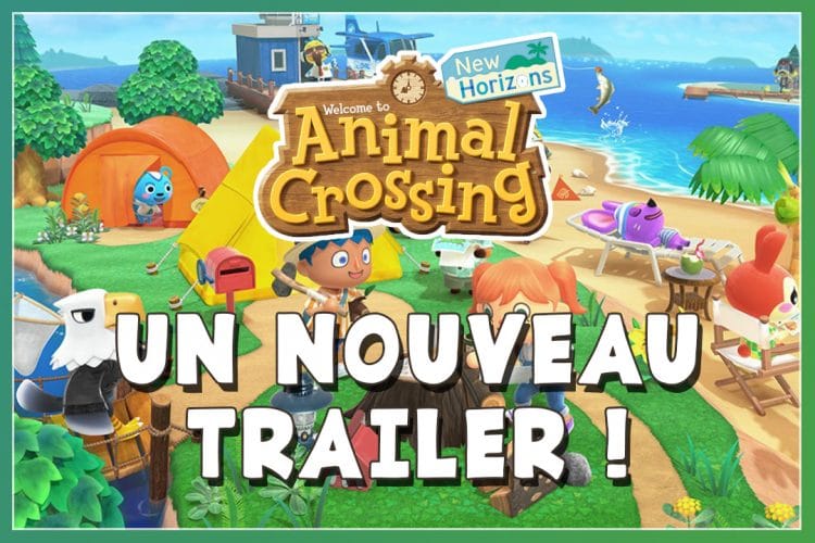 Un nouveau trailer pour Animal Crossing Horizons Conciergerie du Geek